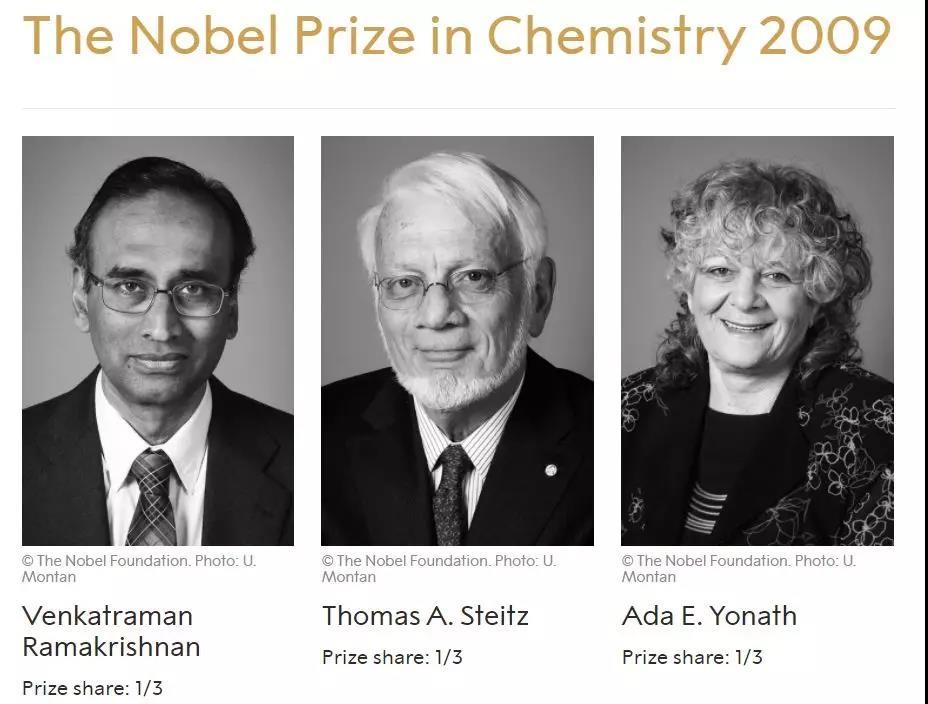Nobel 2009 ribosome